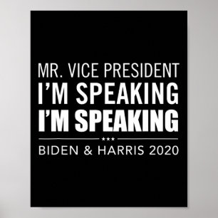 Poster Sr. Vice-Presidente Estou Falando Estou Falando An