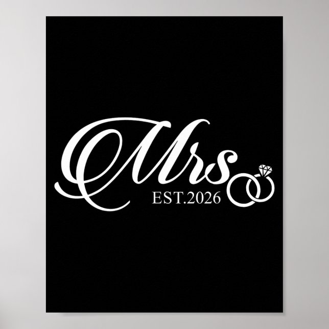 Poster Sra Est 2026 Casada Sr Est 2026 Casamento (Frente)