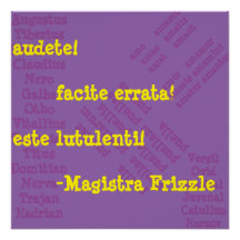 Sra. Frizzle em latim