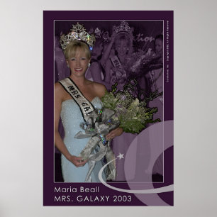Poster Sra. Galáxia 2003