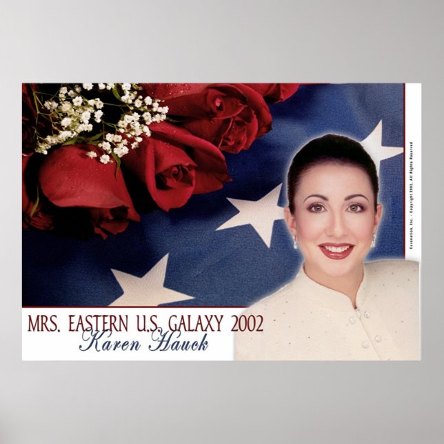 Pôster Sra. Galaxy, Karen Hauck - 2 (Frente)