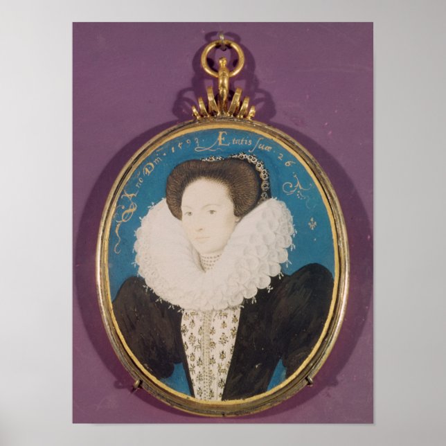 Poster Sra. Holland, 26 anos, 1593 (Frente)