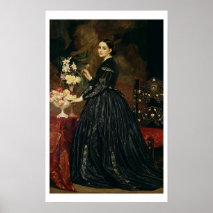 Poster Sra. James Guthrie, c.1864-5 (óleo em canvas)