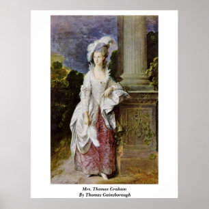Pôster Sra. Thomas Graham Thomas Gainsborough