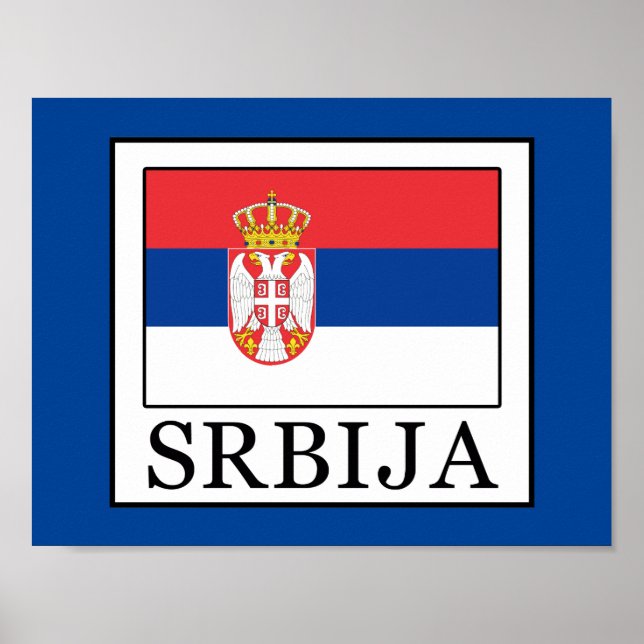 Pôster Srbija (Frente)
