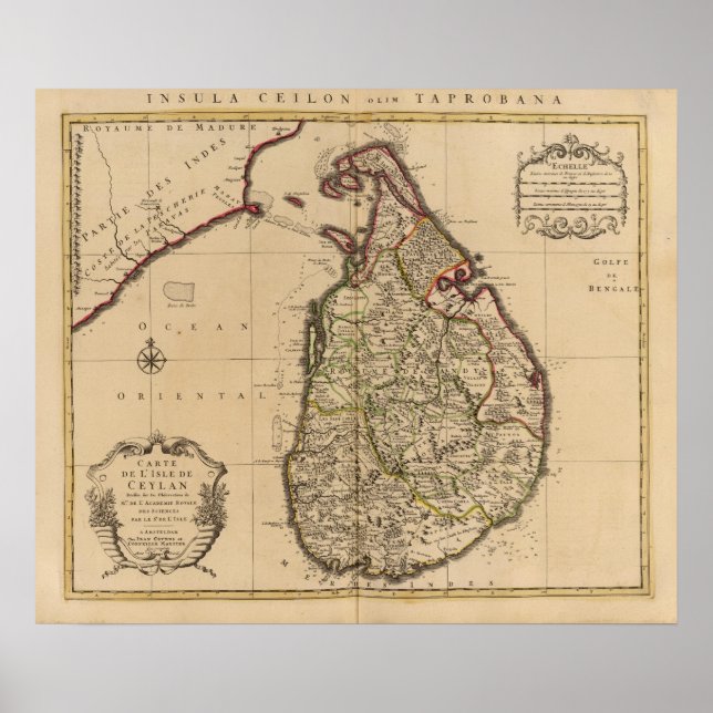 Poster Sri Lanka (Frente)