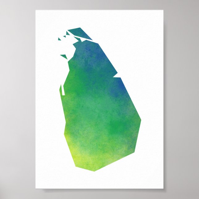 Poster Sri Lanka (Frente)
