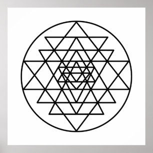 Poster Sri Yantra