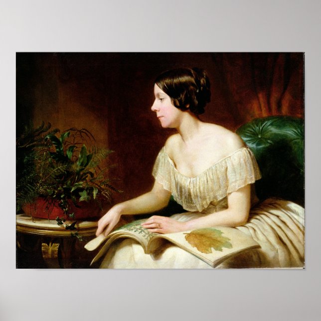 Pôster Srta. Anne Pratt, a famosa botânica (Frente)