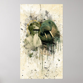 Poster Srta. Anonymous e Reverendo Walrus