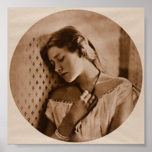 Poster Srta. Ellen Terry, Julia Margaret Cameron