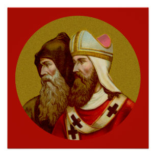 Pôster SS. Cyril & Methodius (M 001) 20"x20" Poster nº 1