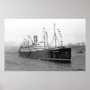 Pôster SS Nieuw Amsterdão