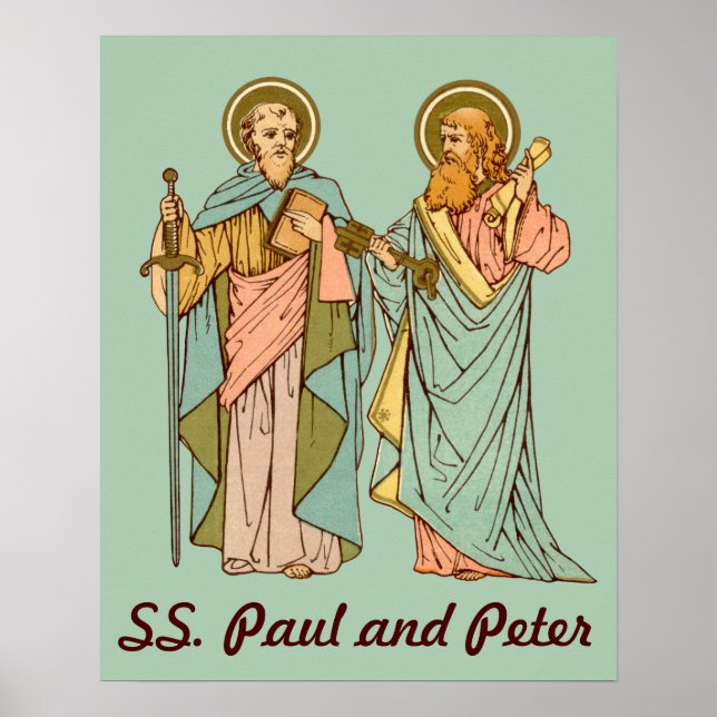 Poster SS. Paul and Peter, Apostles (RLS 13 & 14) (Frente)