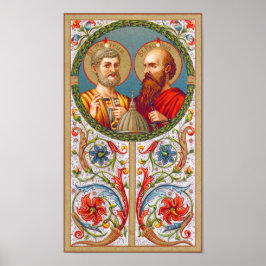 Poster SS. Peter e Paul, Apostles (JMAS 01)