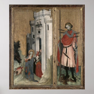 Pôster St Andrew que persegue demónios da cidade