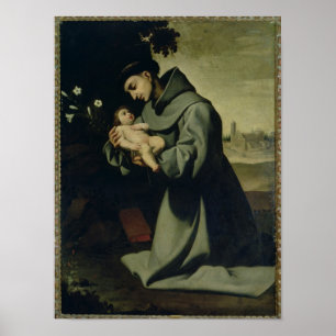 Poster St Anthony de Pádua