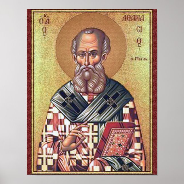 Poster St. Athanasius of Alexandria (Frente)