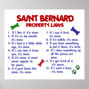PÔSTER ST BERNARD PL2