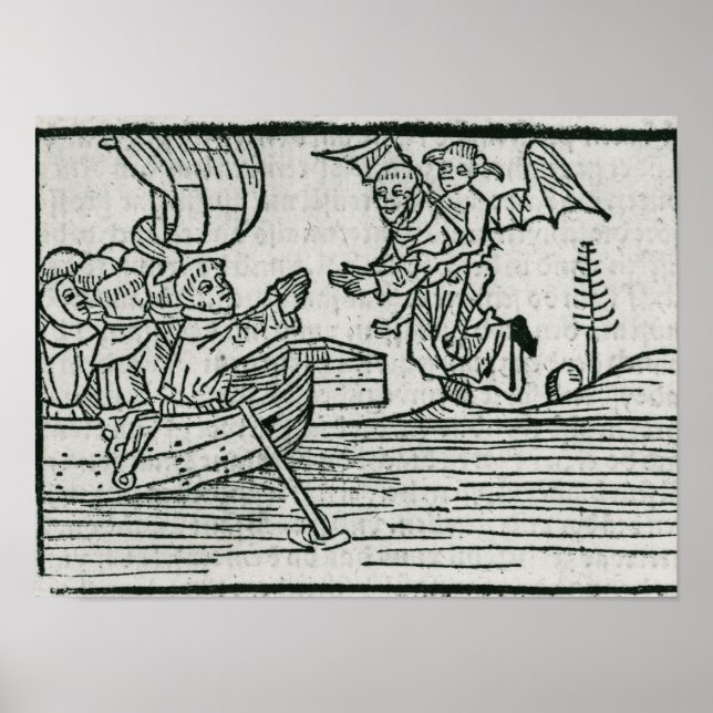 Pôster St. Brendan and the demon (Frente)