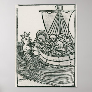 Poster St. Brendan e a sirene