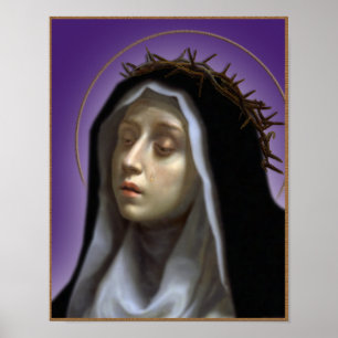 Pôster St. Catherine of Siena