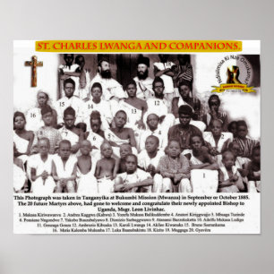 PÔSTER ST CHARLES LWANGA E AMIGOS