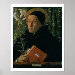 Pôster St Dominic, 1515 (óleo em canvas)