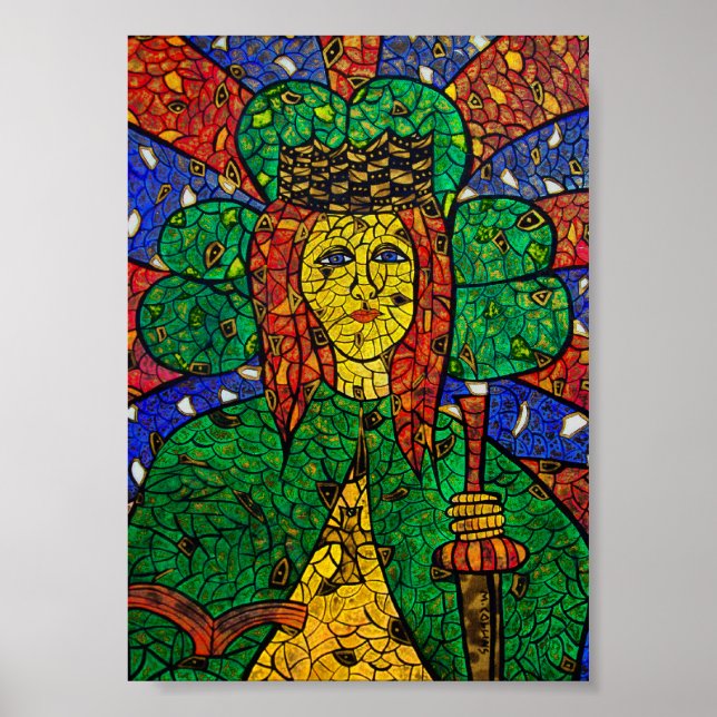 Poster St. Dymphna (Frente)