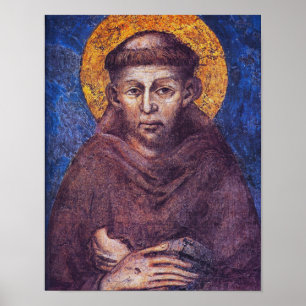 PÔSTER ST FRANCIS DE ASSISI.