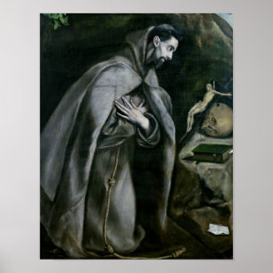 Poster St Francis de Assisi, 1580-95