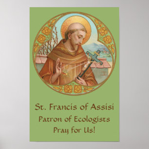 Poster St Francis de Assisi (BK 002)