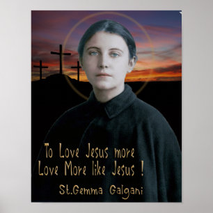 Poster St. Gema Galgani