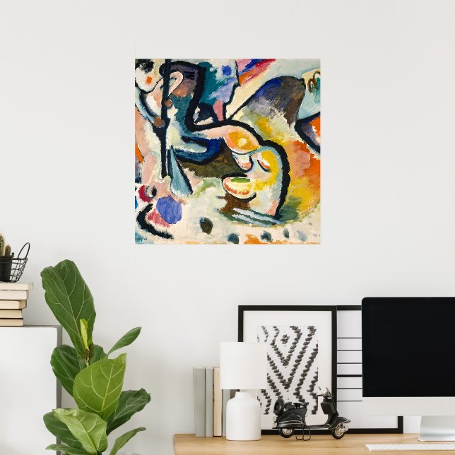 Poster St. George 3 | Kandinsky | (Escritório em casa)