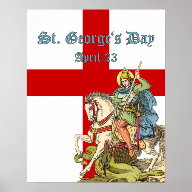 Poster St. George a Cavalo (BS 01) (Frente)