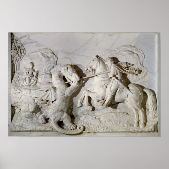 Poster St. George and the Dragon, 1508 (Frente)
