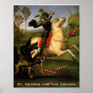 Pôster St George e o dragão