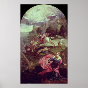 Pôster St George e o dragão