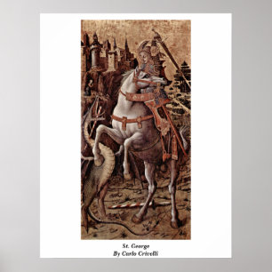 Poster St George por Carlo Crivelli