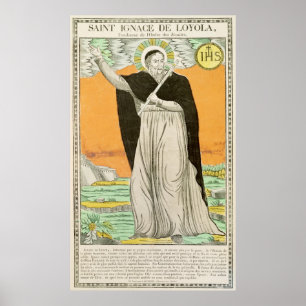 Poster St Ignatius de Loyola