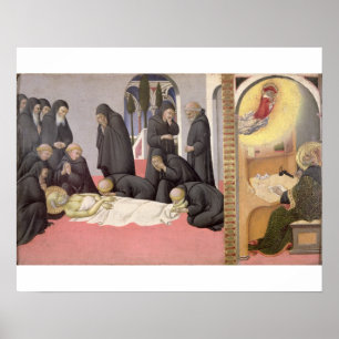 Poster St. Jerome appearing to St. Cyril of Jerusalem, 14