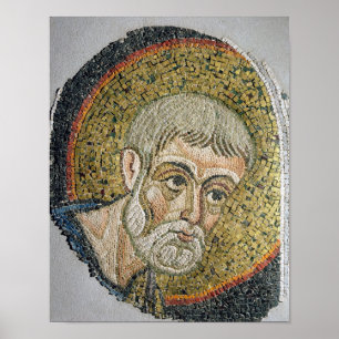 Poster St John o baptista: Fragmento de um mosaico