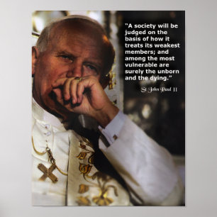 Poster St John Paul II