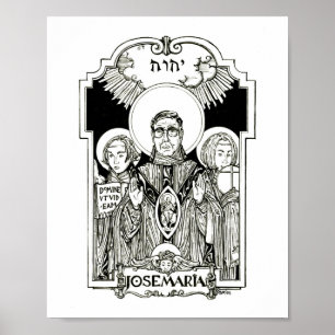 Pôster St. Josemaria Escriva