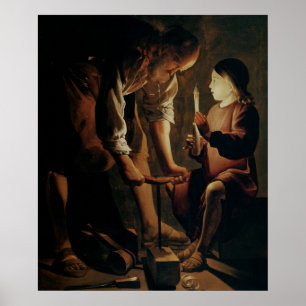 Poster St Joseph, carpinteiro