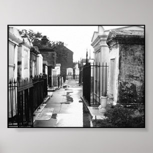 Poster St. Louis Cemetery No. 1