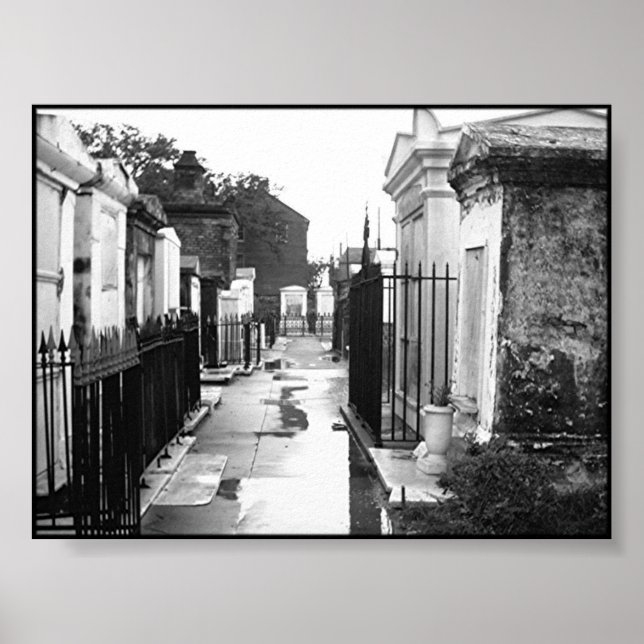 Poster St. Louis Cemetery No. 1 (Frente)