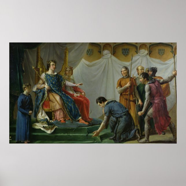 Poster St. Louis  Pardonning Mauclerc (Frente)