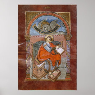 Pôster St Luke, do evangelho de St. Riquier