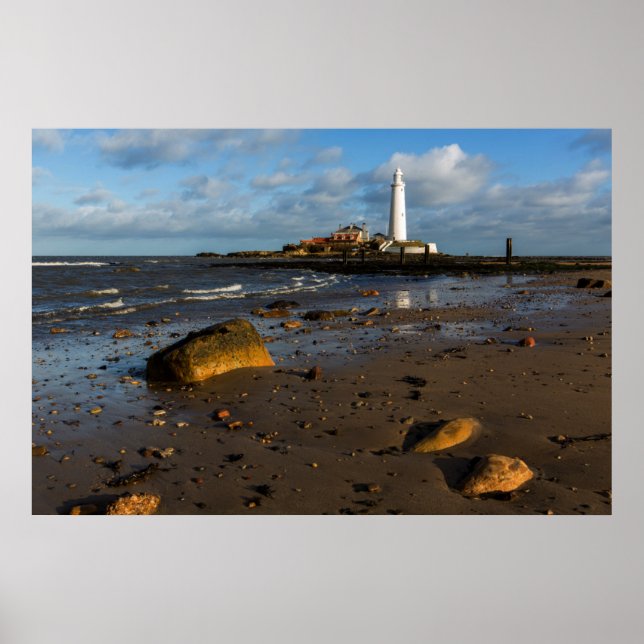 Poster St. Mary'S Island | Whitley, England (Frente)